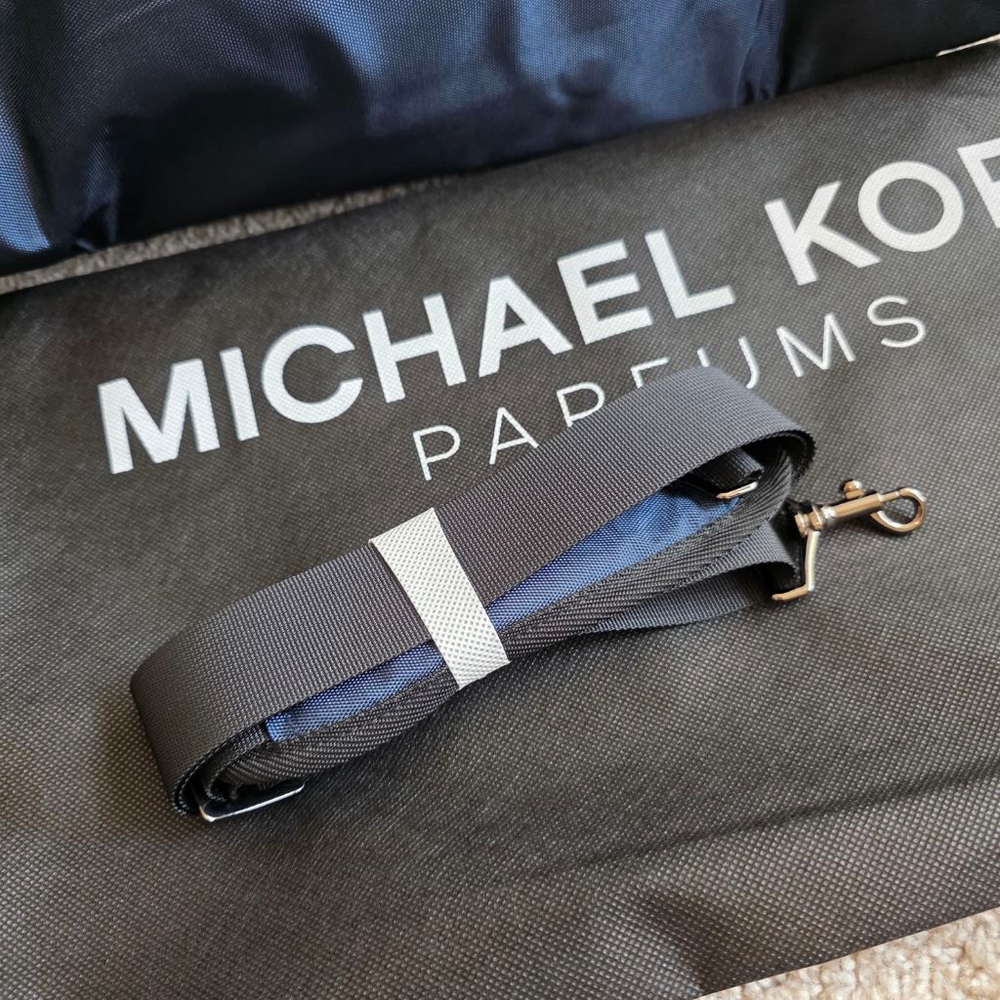 Michael Kors Navy Black Duffel Bag - Picture 6 of 8